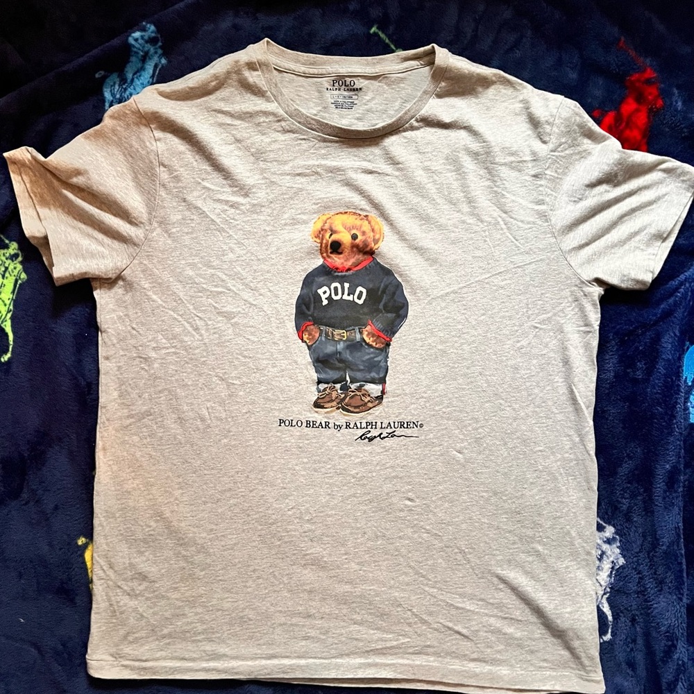 Ralph Lauren polo bear t shirt L